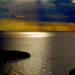 Coucher de soleil sur la mer - Italie  - collection de photos clin d'oeil, catégorie paysages